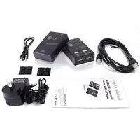 USB 2.0 4-Port Rangeboost Ethernet Extender | 50m Extension | Plug and Play | by SERVEREDGE