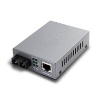 10/100/1000Base-TX to 1000Base-FX Multimode SC | 550m Fiber Distance | Auto-Negotiation & MDIX | by SERVEREDGE