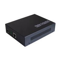 Serveredge Multi Mode SC to Single Mode SC Duplex Gigabit Media Converter | 10/100/1000 Mbps | 20 km Fiber Span | by SERVEREDGE