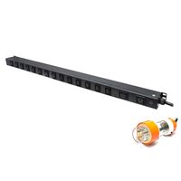 16 Port Basic PDU | 14 C13 10A & 2 C19 16A Outputs | IP56 Rated | by SERVEREDGE