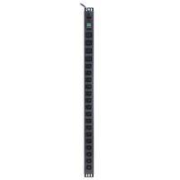 Vertical 20 Port PDU | 16 IEC C13 Outlets | Basic Metered Power Monitoring | by SERVEREDGE