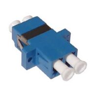 LC/F to LC/F Single Mode Duplex OS2 Fibre Adapter | Blue Color | Low Insertion Loss | High Precision Alignment | by SERVEREDGE