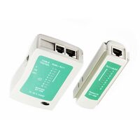 RJ45 & RJ11 Cable Continuity Tester | Battery Powered | LED Indicators | Detects Wiring Faults | by SERVEREDGE