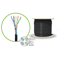 CAT6A Outdoor Network Cable | 305m Length | Jell Filled & UV Stabilised | by SERVEREDGE