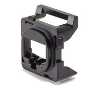 RJ45 Clipsal Bezel | Durable Black Plastic | Pack of 10 | by SERVEREDGE