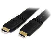 2m Flat High Speed HDMI Cable | Male to Male | Ethernet Support | Easy Routing | by SERVEREDGE