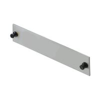 Serveredge Solid Metal Blank Face Plate | Durable Metal Construction | Matte Finish | by SERVEREDGE