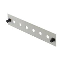 6 Port ST Fiber Optic Face Plate | Durable Plastic | Compatible with Series Alpha SAFP Fobots | by SERVEREDGE