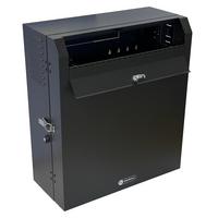 6RU Vertical Mount Wall Cabinet | Fully Assembled | Space-Saving Design | Robust Construction | by SERVEREDGE
