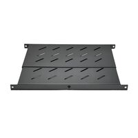 1RU Universal Fixed Shelf | Adjustable Depth 260mm to 430mm | Durable Steel Construction | by SERVEREDGE