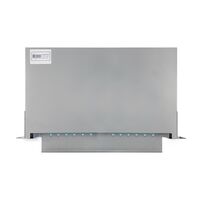 LC OM4 24 Port 1RU Fibre Sliding Patch Panel | Splice Cassette & Protector | Easy Maintenance | by SERVEREDGE