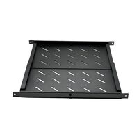 1RU Universal Fixed Shelf | Adjustable Depth 260mm to 430mm | Durable Steel Construction | by SERVEREDGE