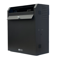 6RU Vertical Mount Wall Cabinet | Fully Assembled | Space-Saving Design | Robust Construction | by SERVEREDGE
