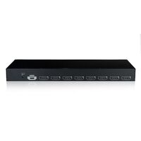 8-Port HD Video Splitter | Full HD 1080p | Signal Auto Detect | Cascading Support | by SERVEREDGE