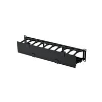 2RU Horizontal Cable Management | 106mm T Fingers | Durable Steel Construction | by SERVEREDGE