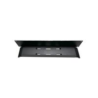 2RU Horizontal Cable Tray | Steel Construction | Efficient Lead Routing | Fits 19-Inch Racks | by SERVEREDGE