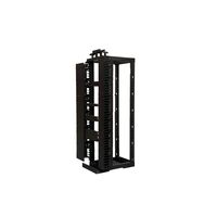 45RU 2 Post Metal Open Frame Rack | Durable Powder Coated Finish | Optimal Airflow Design | by SERVEREDGE