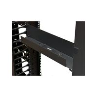 2RU Horizontal Cable Tray | Steel Construction | Efficient Lead Routing | Fits 19-Inch Racks | by SERVEREDGE