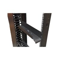 2RU Horizontal Cable Tray | Steel Construction | Efficient Lead Routing | Fits 19-Inch Racks | by SERVEREDGE