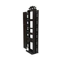 45RU 2 Post Metal Open Frame Rack | Durable Powder Coated Finish | Optimal Airflow Design | by SERVEREDGE