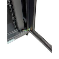 42RU Free Standing Server Cabinet | Fully Assembled | Two-Section Design | 800W x 1000D | by SERVEREDGE