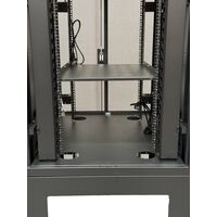42RU Free Standing Server Cabinet | Fully Assembled | Two-Section Design | 800W x 1000D | by SERVEREDGE