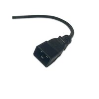 9 Port IEC PDU | 8 IEC C13 & 1 IEC C19 Outputs | 16A, 240V | 3m Cable Included | by SERVEREDGE