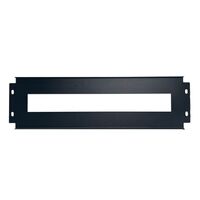 3RU Rack Mount DIN Rail Enclosure | Steel Construction | Easy DIN Rail Installation | by SERVEREDGE