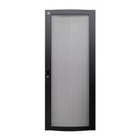 42RU Server Rack Cabinet | 800mm Wide | 3 Point Locking | Perforated Doors | by SERVEREDGE