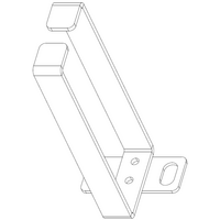 1RU Cable Rings | 40mm Wide & 100mm Deep | Durable Metal/Plastic | by SERVEREDGE