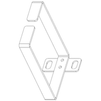 1RU Cable Rings | 65mm Wide & 100mm Deep | Durable Plastic/Metal | by SERVEREDGE