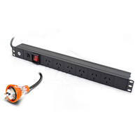 6 Port 15A Power Distribution Unit | Vertical Mount | 240V Support | by SERVEREDGE