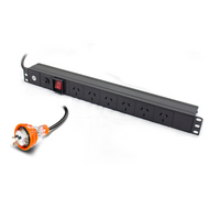 6 Port 15A Power Distribution Unit | Vertical Mount | 240V Support | by SERVEREDGE