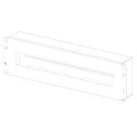 3RU Rack Mount DIN Rail Enclosure | Steel Construction | Easy DIN Rail Installation | by SERVEREDGE