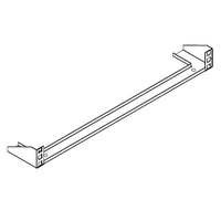 1RU 19 Inch Vertical Mount Wall Bracket | Steel Construction | Space-Saving Design | by SERVEREDGE