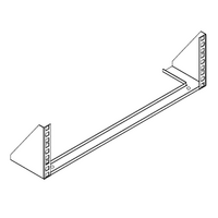 3RU 19 Inch Vertical Mount Wall Bracket | Steel Construction | Space-Saving Design | by SERVEREDGE