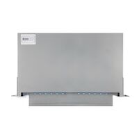 LC OS2 24 Port 1RU Fibre Sliding Patch Panel | Splice Cassette & Protector | Rack Mounting Kit | by SERVEREDGE