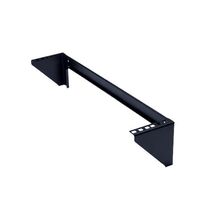 19 Inch Vertical Mount Wall Bracket | 2RU Height | Steel Construction | Powder Coated Finish | by SERVEREDGE