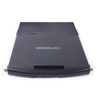 8-Port 19inch LCD KVM Switch | PS/2, USB & HDMI Support | Includes 8 Custom KVM Cables | by SERVEREDGE