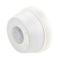 CP Electronics Basic Switching Push Button IP54 Ceiling Surface Mounted PIR Presence Detector