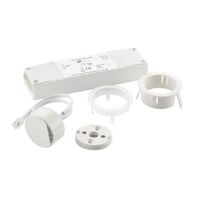 CP Electronics PRM Switching Miniature IP40 Ceiling Flush Mounted Microwave Presence/Absence Detector with Pre-Wired PSU up to 10