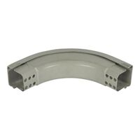 Legrand PVC Cable Tray 90° Outside Riser with Cover 75mm x 75mm