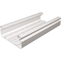 Legrand PVC Cable Tray Perforated 100mm x 75mm x 3m Length