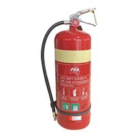 Wet Chemical Fire Extinguisher 2.5 Litres | Stainless Steel | Class F Fire Safety | by Fire Factory Australia