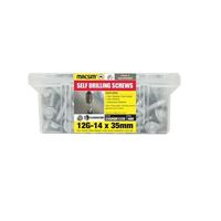 12G x 35MM Self Drilling Screws | Galvanised Steel | Class 4 Corrosion Resistance | @Box of 100 | by Fire Factory Australia