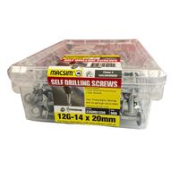 Self Drilling Screws | 12G Gauge | Corrosion Resistant Steel | Sharp Drill Point | @Box of 500 | by Fire Factory Australia