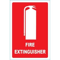 ABE Extinguisher Identification Sign | Durable Metal Construction | Weather-Resistant | by Fire Factory Australia