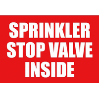 Sprinkler Stop Valve (Metal) | Durable Construction | Large Size for High Flow | Effective Water Control | by Fire Factory Australia