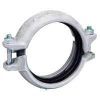 Grooved Rigid Coupling 3" Style 009N | Galvanized Iron | Fire Lock Application | by Fire Factory Australia