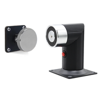 Floor Mount Door Holder | 60kg Holding Force | Heavy-Duty Metal | Compact Design | by Fire Factory Australia